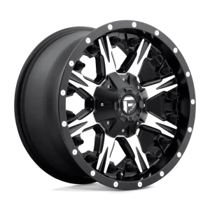 Fuel – D541 NUTZ – Black – 17″x9″ 1mm – Summer Wheels – D54117909850